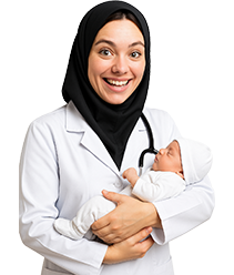 پزشک خانم - فرزندآوری - یکی بیشتر